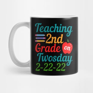 Teaching 2nd Grade on Twosday Mug